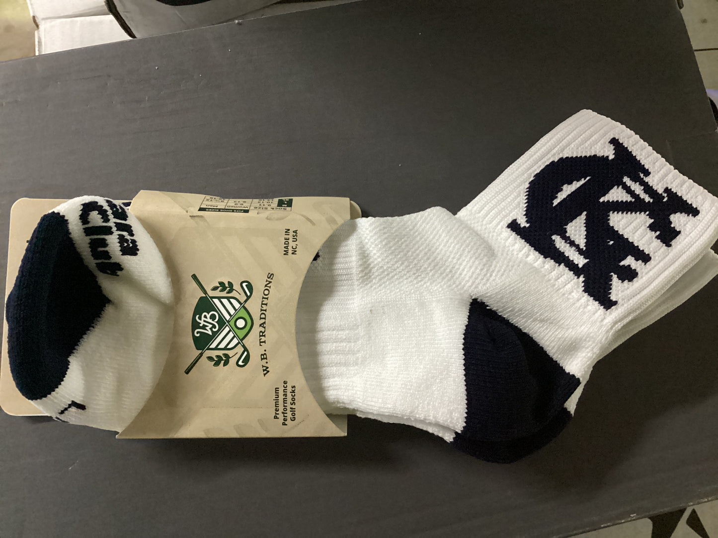 W.B. TRADITIONS - KGC LOGO UNISEX SOCK