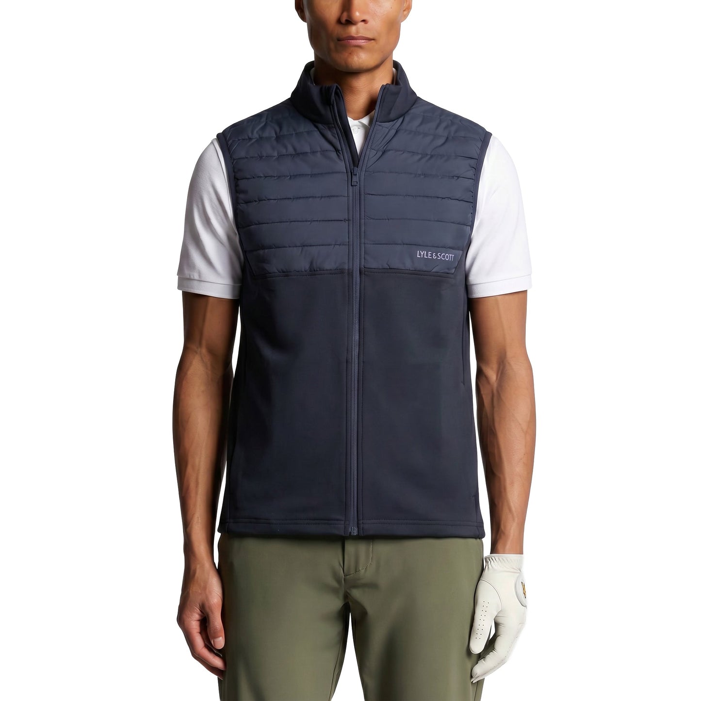 Lyle & Scott Windjammer Full Zip Golf Gilet