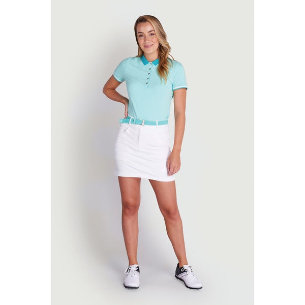GREEN LAMB WHITE LONG SKORT
