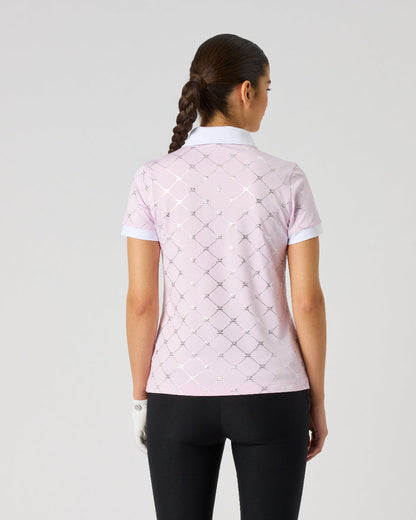 Daily Sports Foil Printed Short Sleeve Polo shirt