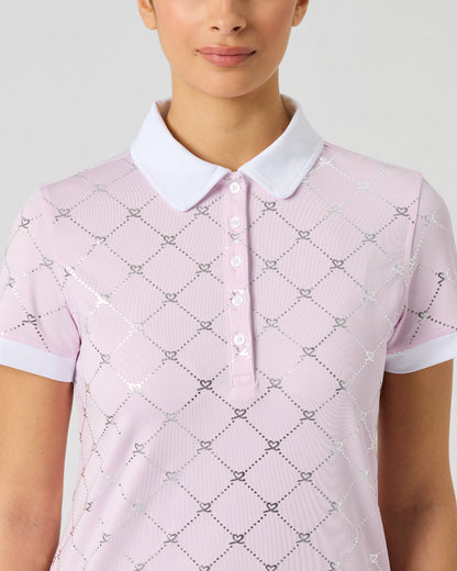Daily Sports Foil Printed Short Sleeve Polo shirt