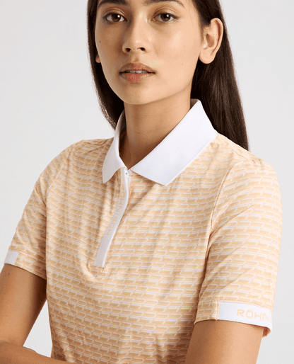 ROHNISCH - ABBY POLOSHIRT- PEACH