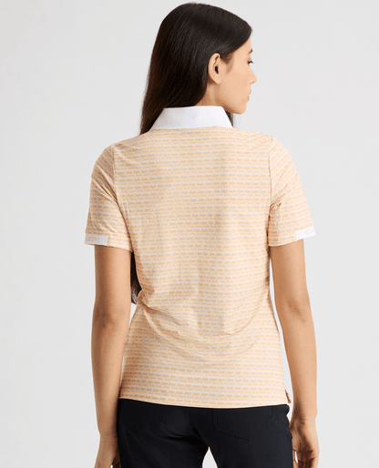 ROHNISCH - ABBY POLOSHIRT- PEACH