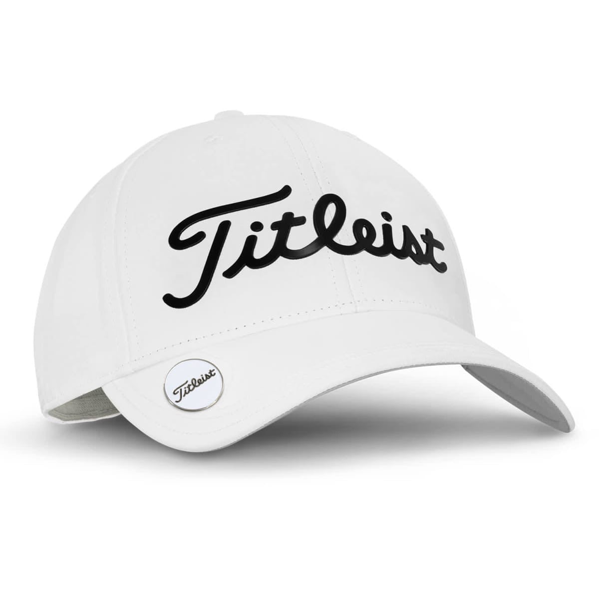 TITLEIST PLAYERS HAT WITH MARKER - WHITE