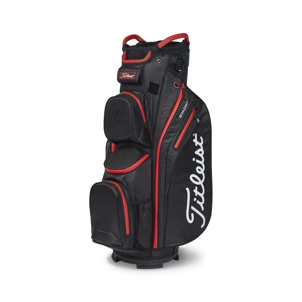 TITLEIST CART 14 STADRY BLACK/BLACK/RED