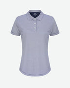 38 South Polo - Platinum Mini Stripe Ladies