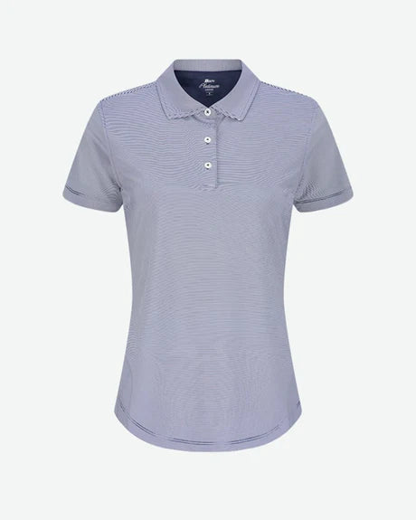 38 South Polo - Platinum Mini Stripe Ladies