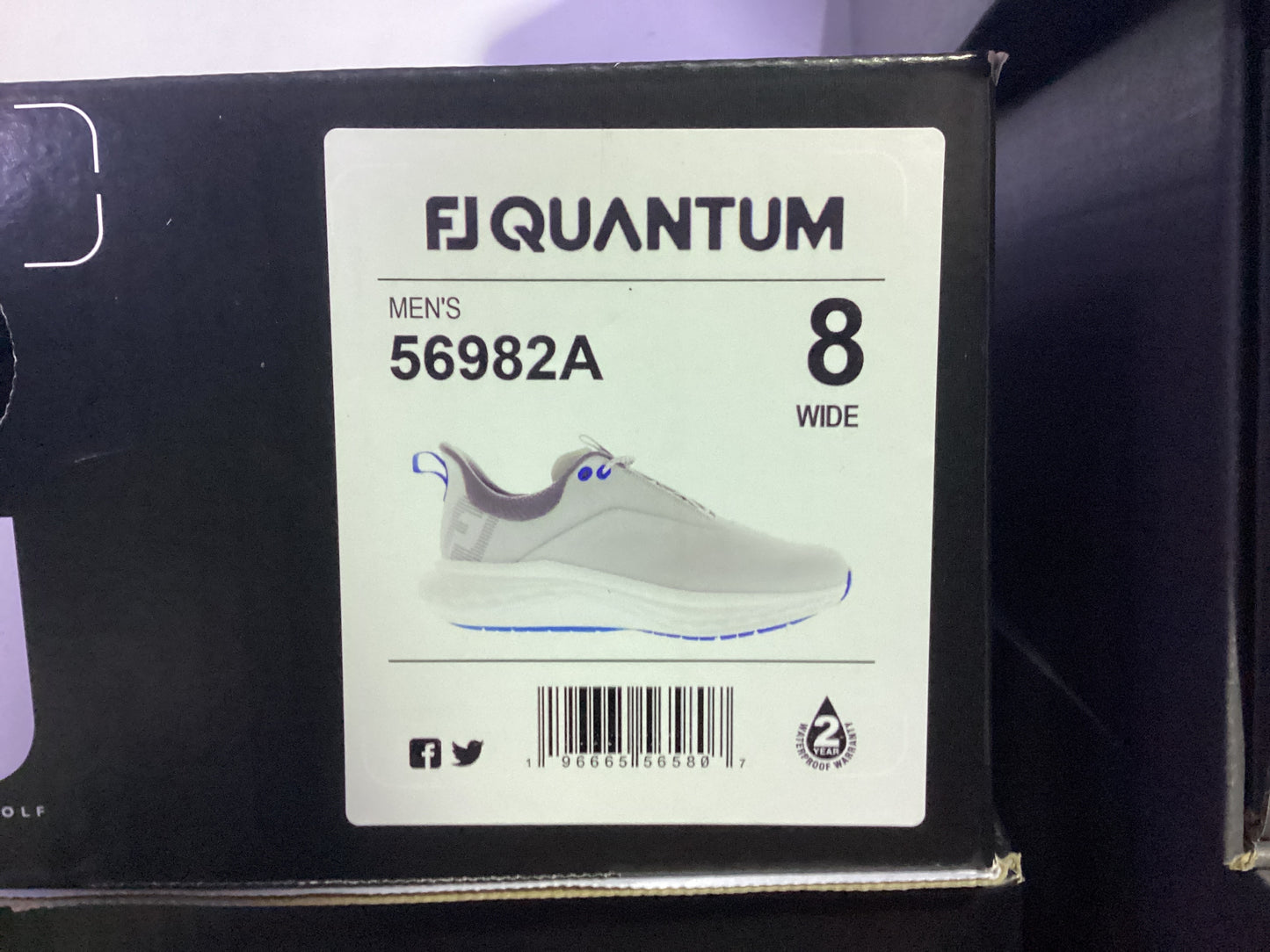FJ QUANTUM (56982A) WHITE/GREY/BLUE