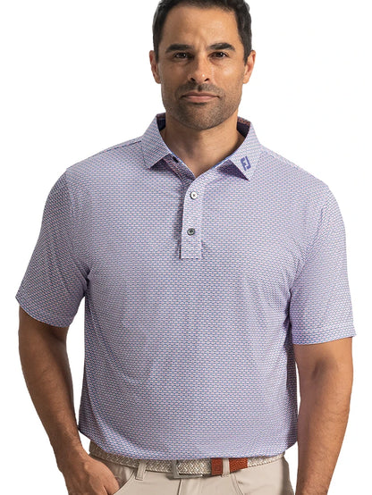 Footjoy Nautical Flag Print Lisle
