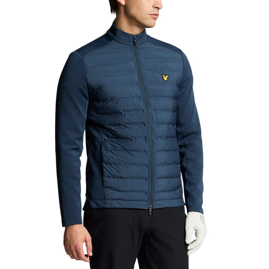 Lyle & Scott Hybrid Quilted Full Zip Golf Jacket