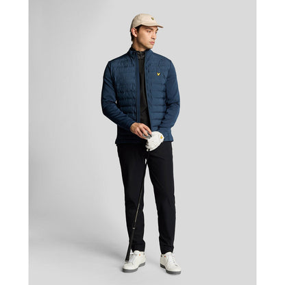Lyle & Scott Hybrid Quilted Full Zip Golf Jacket