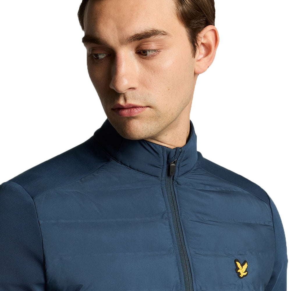 Lyle & Scott Hybrid Quilted Full Zip Golf Jacket