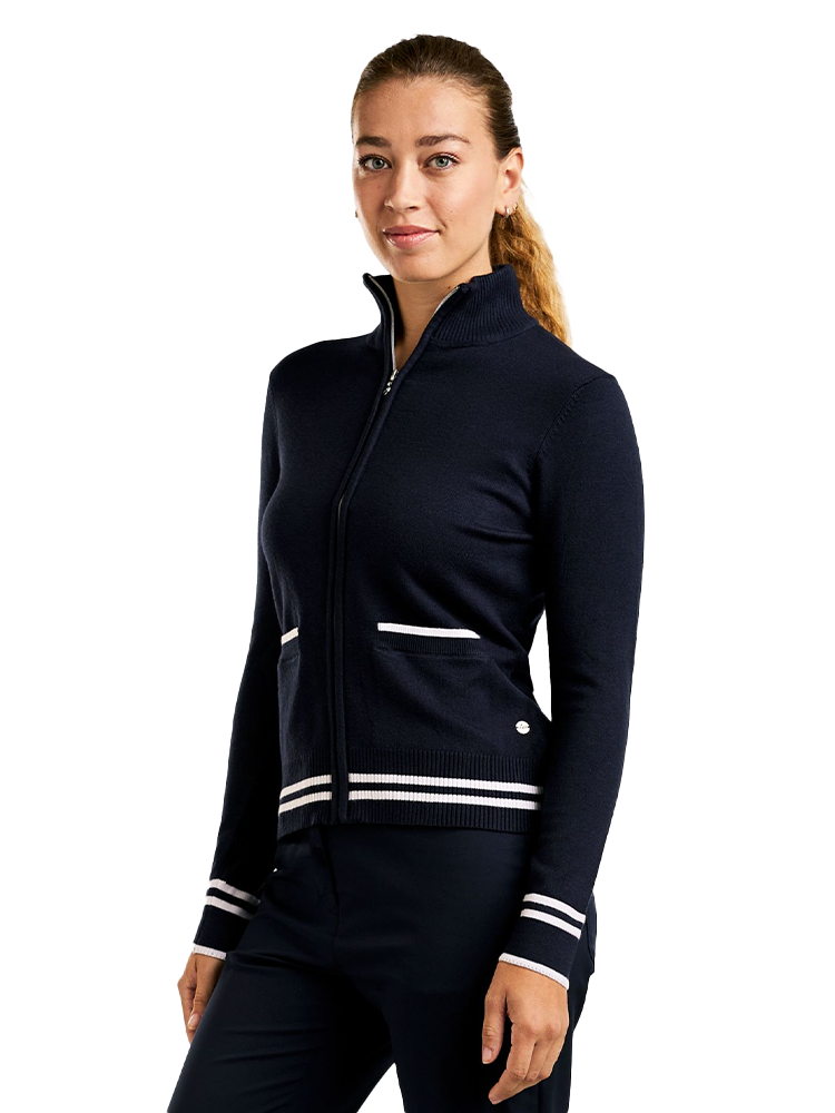 Nivo Scarlet Zip Cardigan
