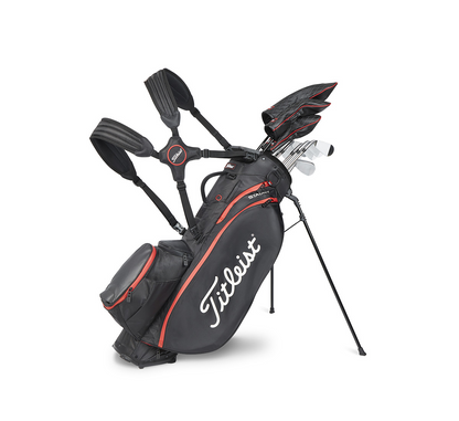TITLEIST 25 PLAYERS 5 STADRY BAG - BLACK