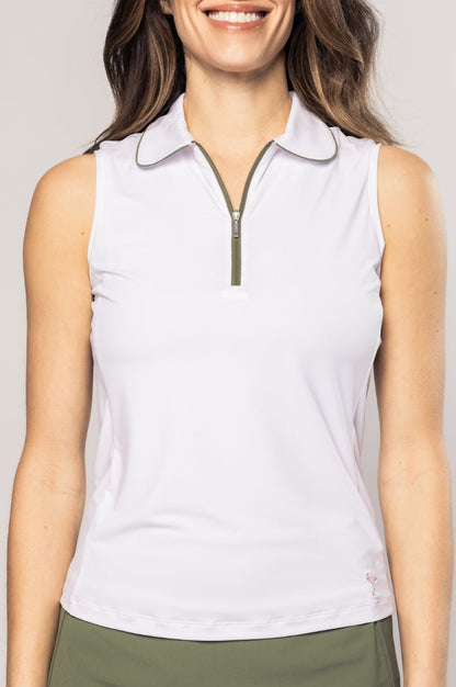 Golftini Sleeveless Capri Polo