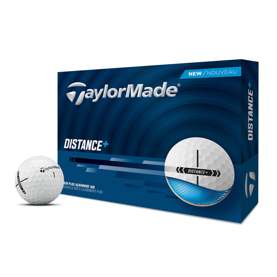 TAYLORMADE DISTANCE + GOLF BALL DOZEN