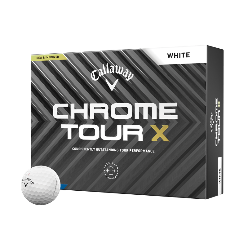 CALLAWAY CHROME TOUR X GOLF BALLS DOZEN