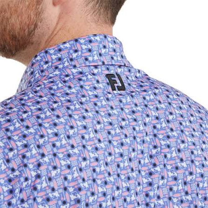 Footjoy Surfs Up Print Lisle