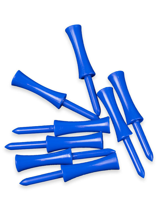 ELIM CORRECT HEIGHT NYLON GOLF TEES BLUE