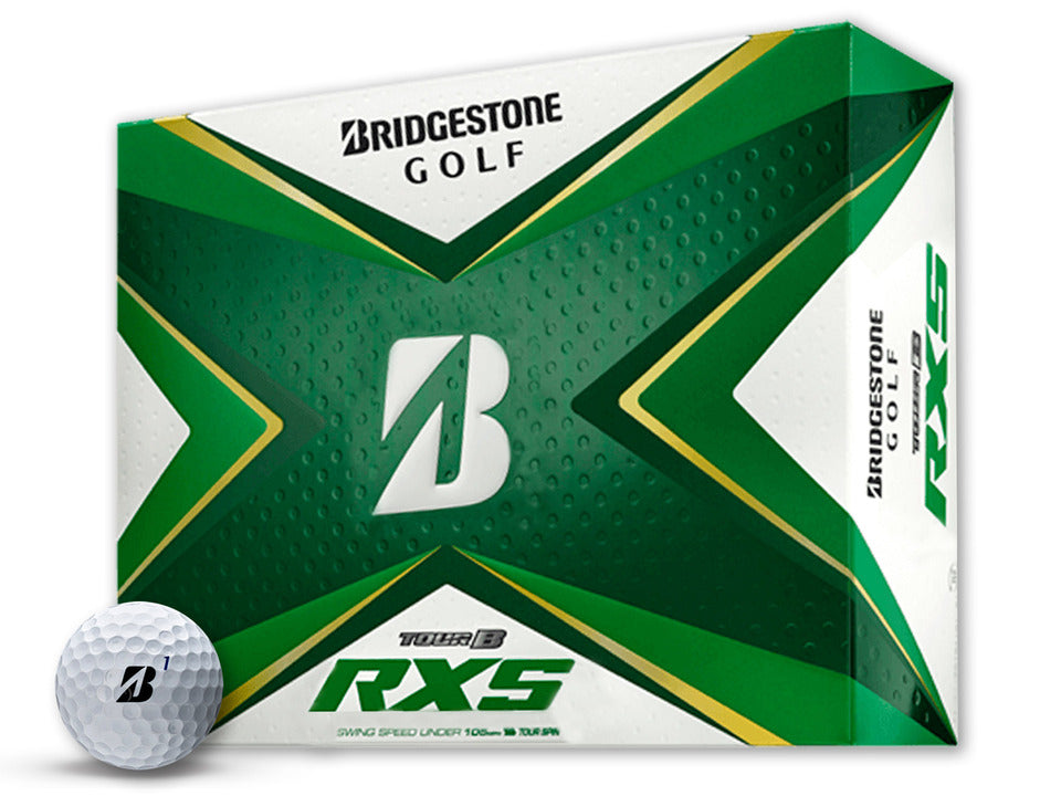Bridgestone Tour B RXS Golf Balls - 2020 1 Dozen White