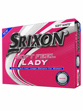 Load image into Gallery viewer, Srixon Soft Feel Lady Golf Balls - 1 Dozen White 2020
