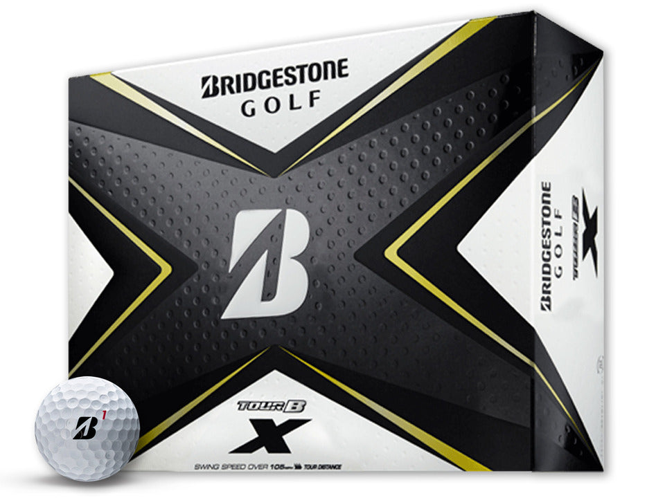 Bridgestone Tour B X Golf Balls - 2020 1 Dozen White