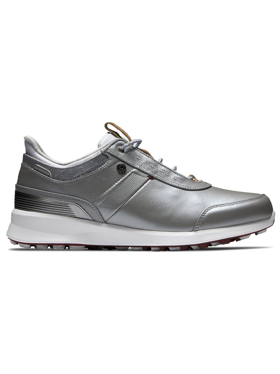 Footjoy Women's Stratos Golf Shoes- Silver