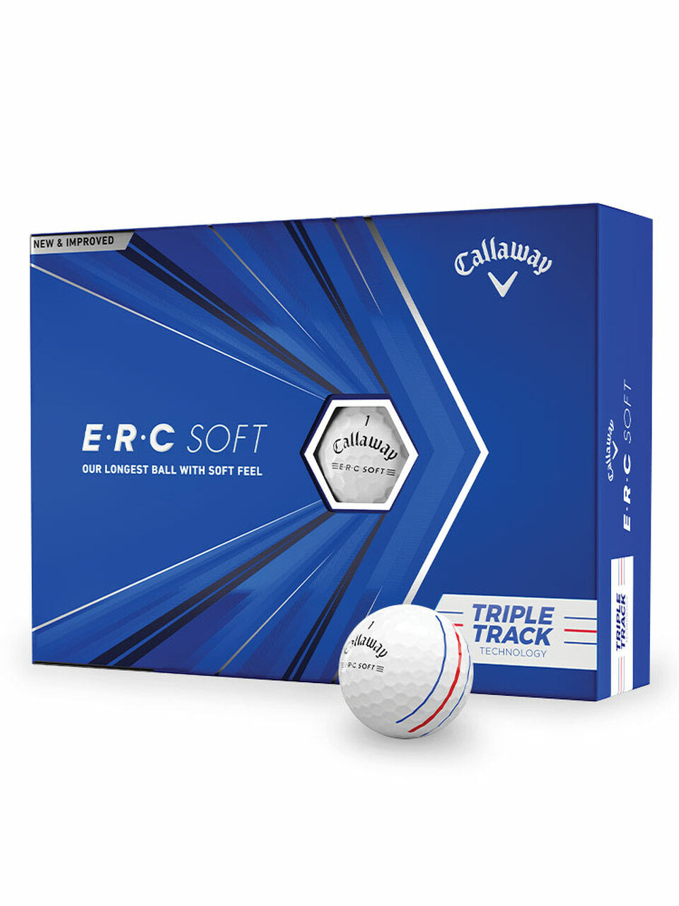 Callaway ERC Soft 21 Golf Balls - 1 Dozen White