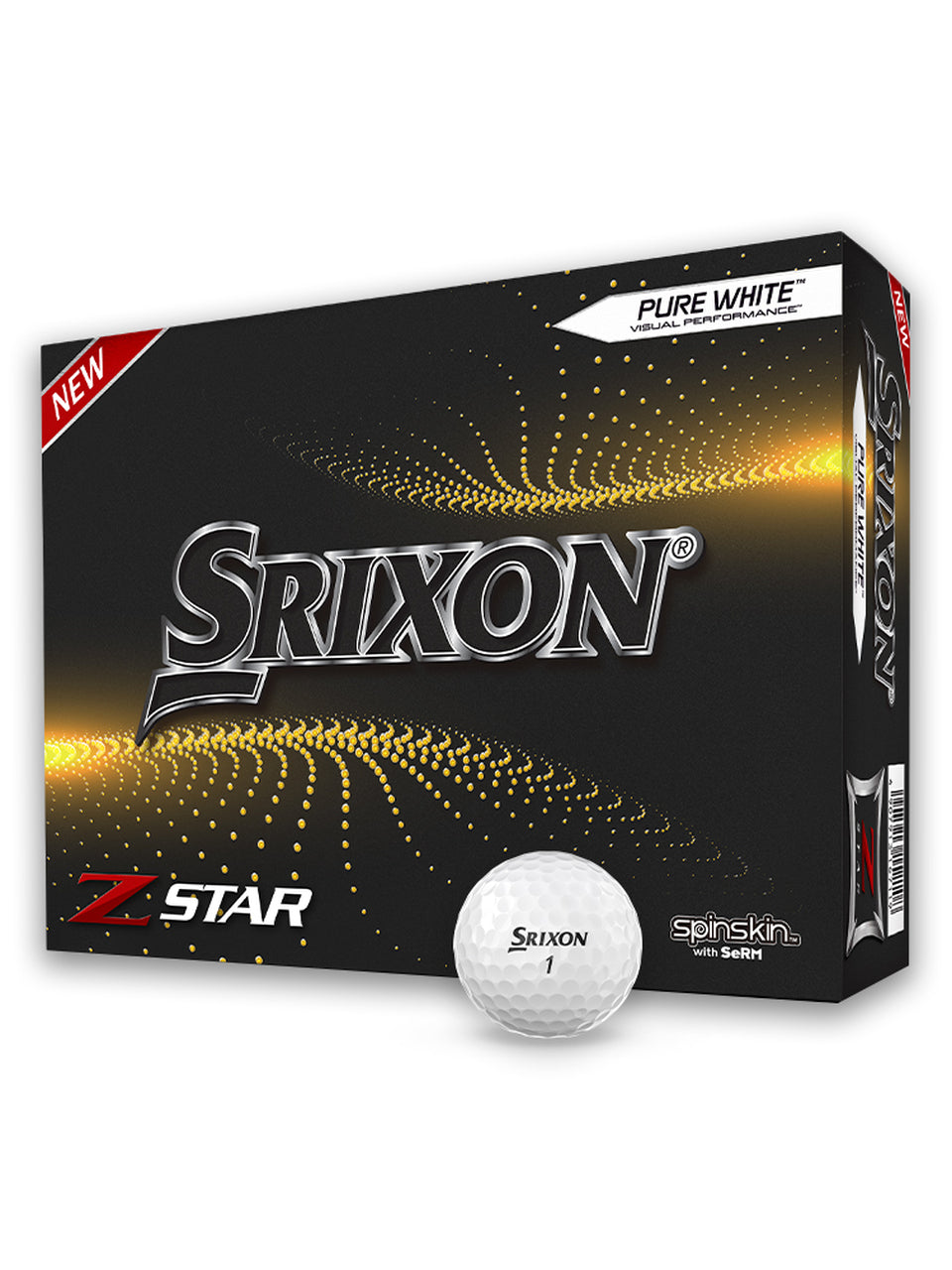 Srixon Z-Star Golf Balls - 1 Dozen White 2021