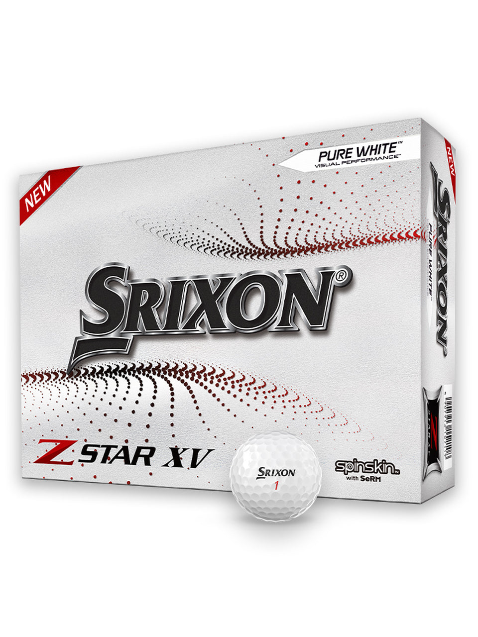 Srixon Z-Star XV Golf Balls - 1 Dozen White 2021