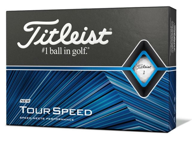 Titleist Tour Speed Golf Balls - White